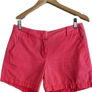 J. Crew Bright Pink Shorts